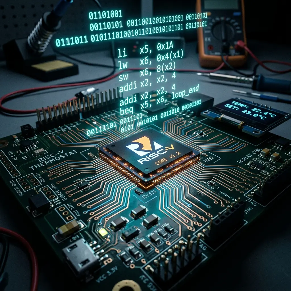 RISC-V Thermostat