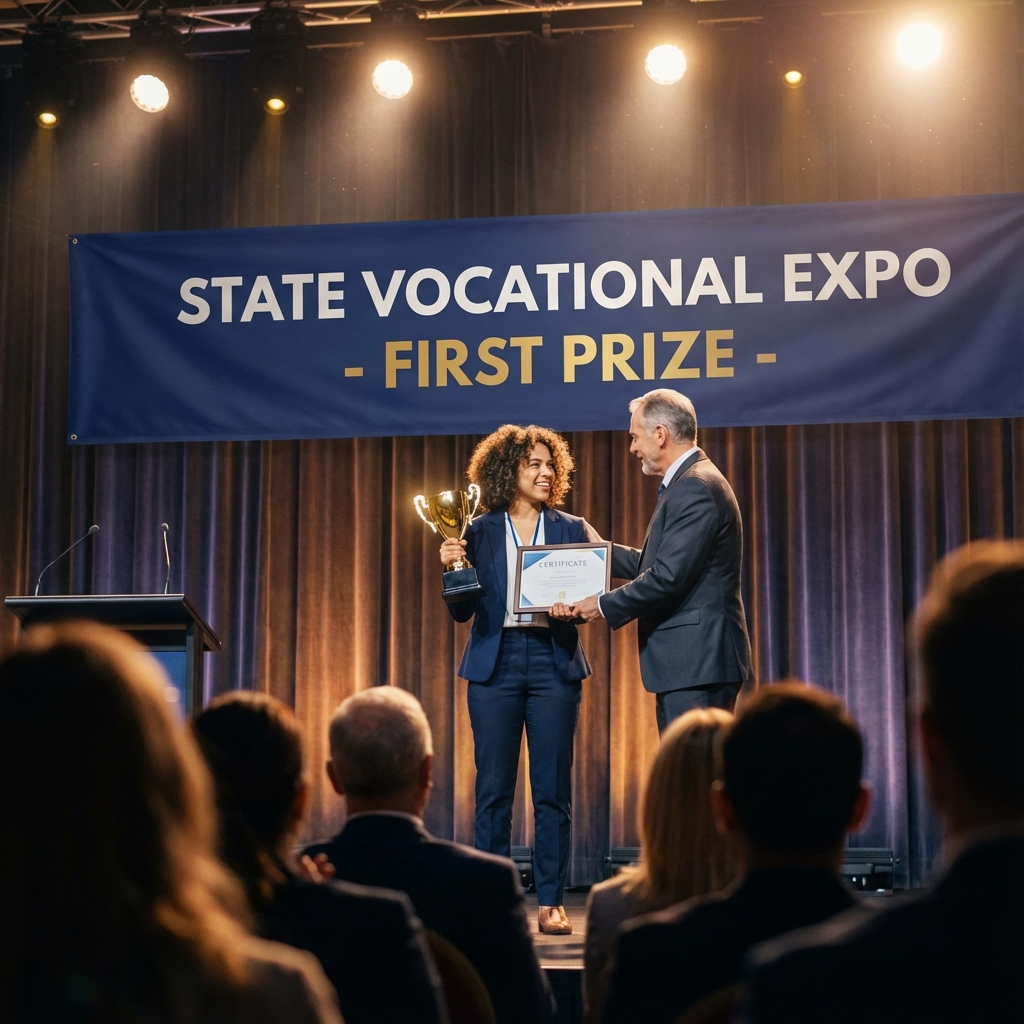 Winning the State Vocational Expo